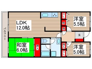 センチュリーキャニオンの物件間取画像